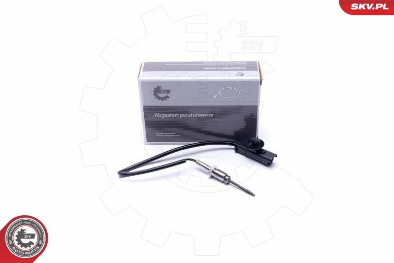 Sensor, exhaust gas temperature